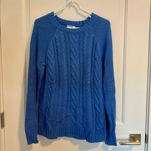 Old Navy Chunky Blue Sweater - Size Large